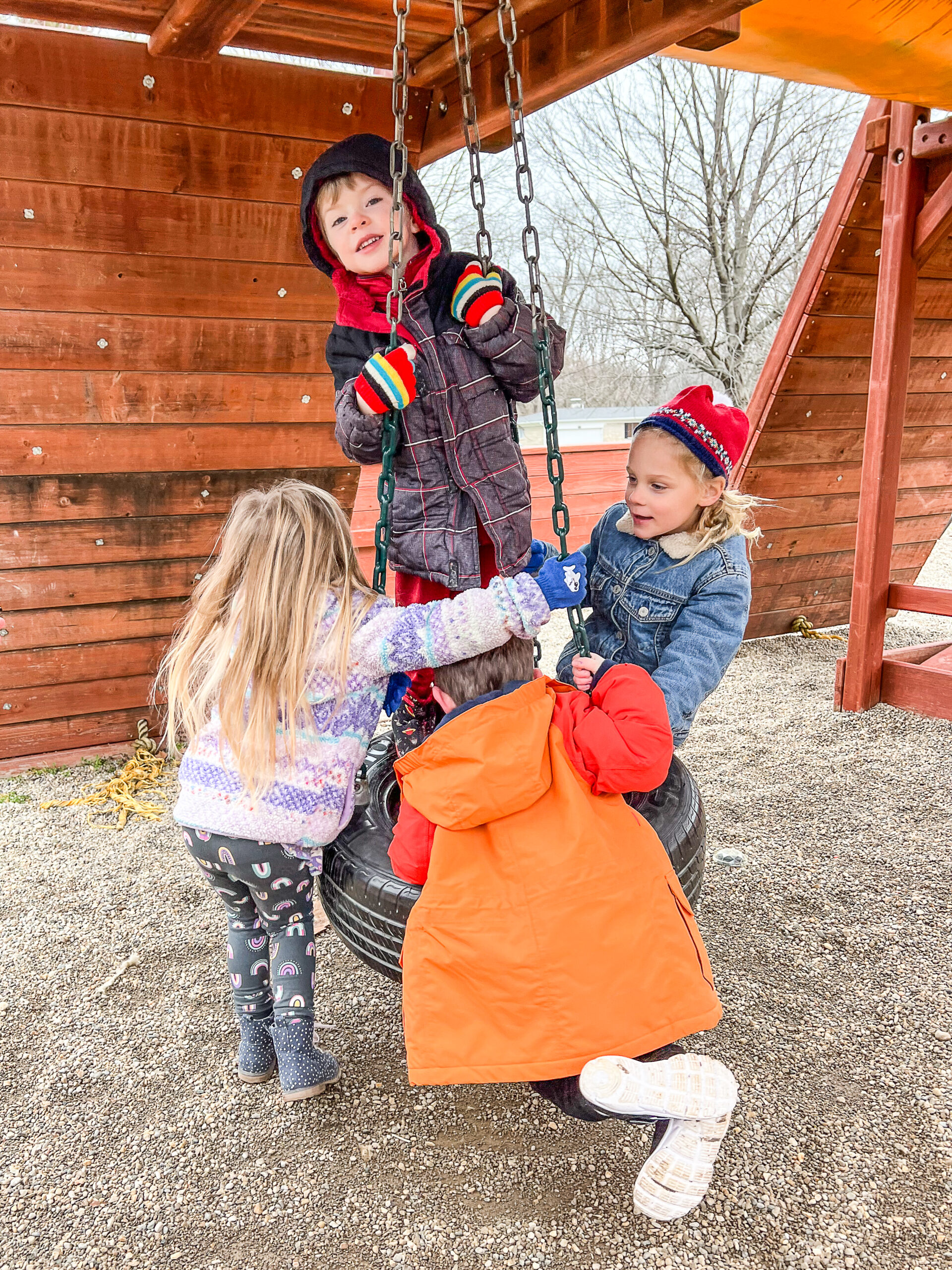 Let the preschoolers play